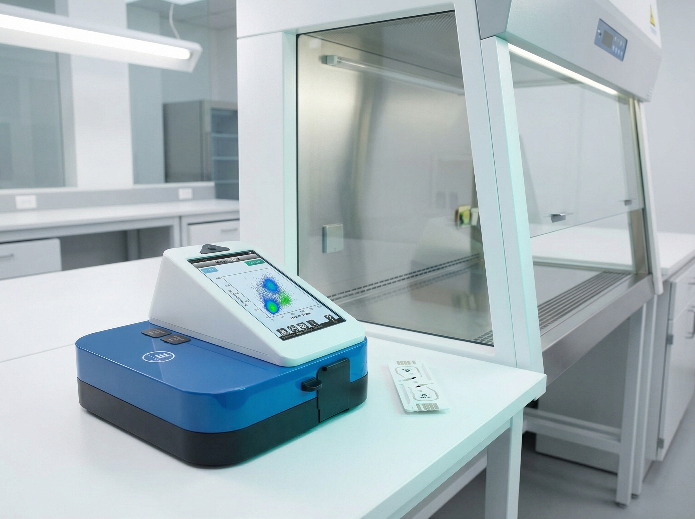 Moxi GO II fluorescence cell counter